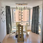 Glamour Alhambra Rincon De Loix Benidorm-sea View-free Parking, Wi-fi, Pool, New Air Conditioning Apartment *