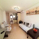 Glamour Alhambra Rincon De Loix Benidorm-sea View-free Parking, Wi-fi, Pool, New Air Conditioning Apartment *