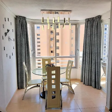 Glamour Alhambra Rincon De Loix Benidorm-sea View-free Parking, Wi-fi, Pool, New Air Conditioning Appartamento *
