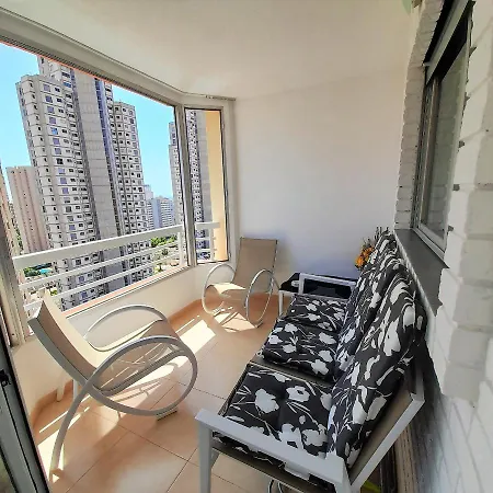 Appartamento Glamour Alhambra Rincon De Loix Benidorm-sea View-free Parking, Wi-fi, Pool, New Air Conditioning *