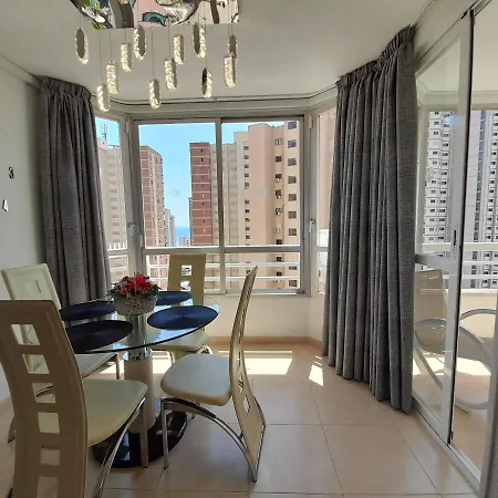 Appartamento Glamour Alhambra Rincon De Loix Benidorm-sea View-free Parking, Wi-fi, Pool, New Air Conditioning